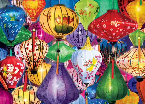 Eurographics Puzzle 1000 Piece Asian Lanterns