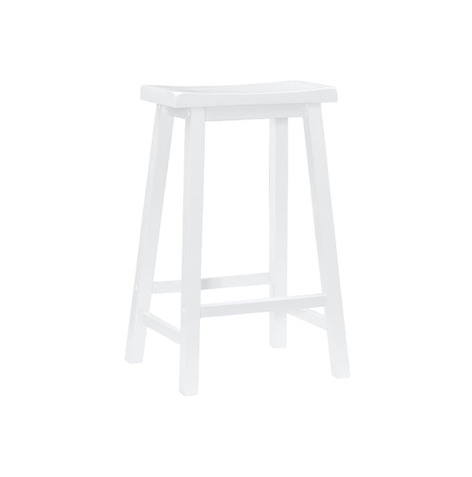 Beamon Bar Stool White 29"