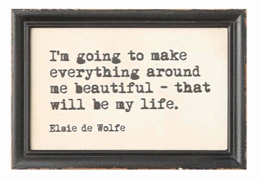 Wall Décor Wood Framed Sayings