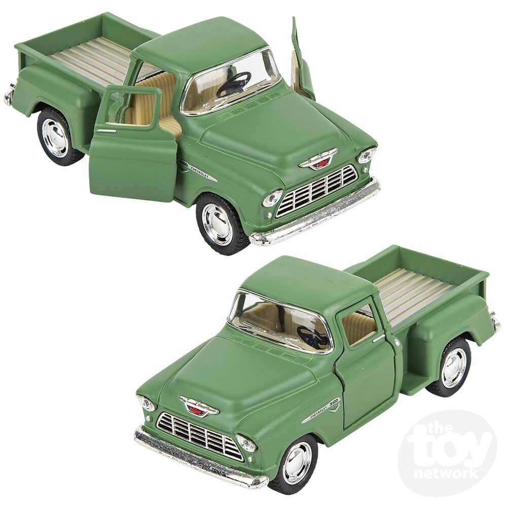 Diecast Pullback Truck Chevy 1955 Stepside 5"