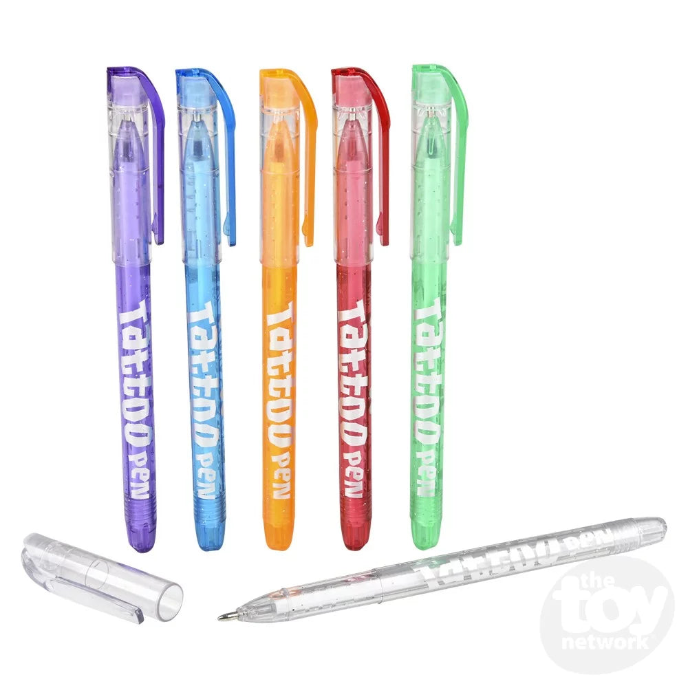 Tattoo Pens 6 Colored Pen Set