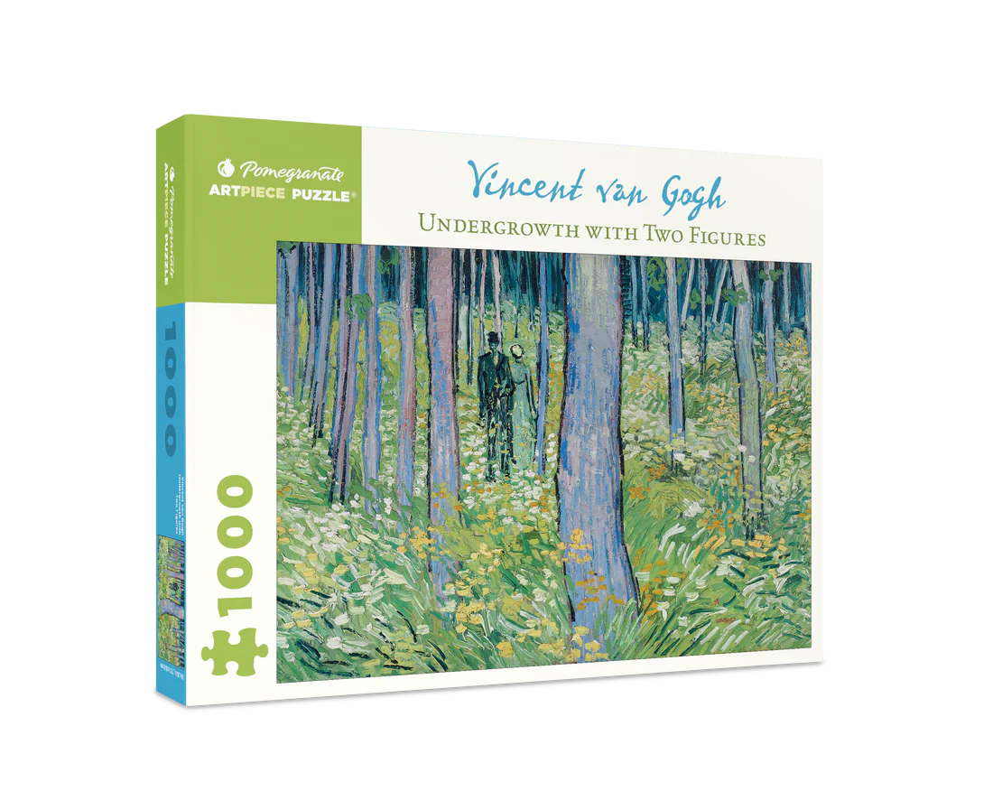 Puzzle 1000 Piece - Vincent Van Gogh - Undergrowth with Two Figures
