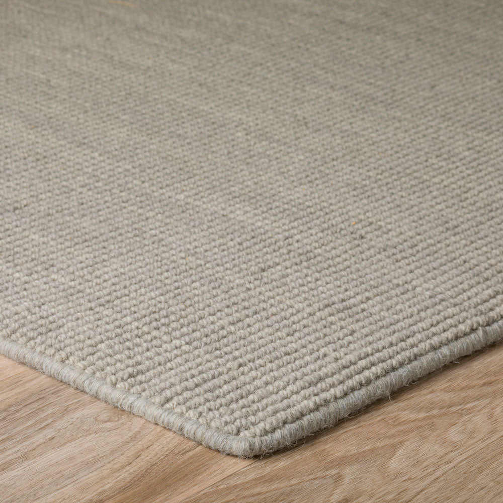 Monaco Popcorn Wool Rug Silver 5' X 7'6"