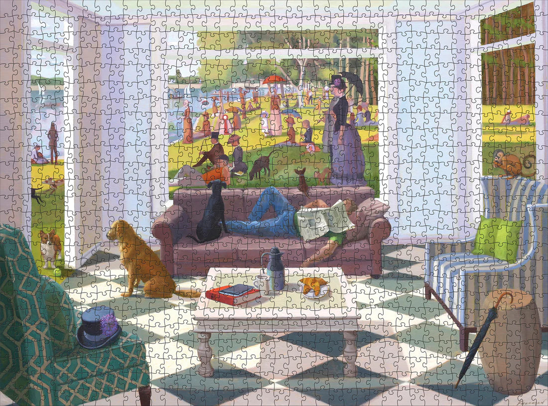 Puzzle 1000 Piece - Katherine Freeman - Sunday Paper