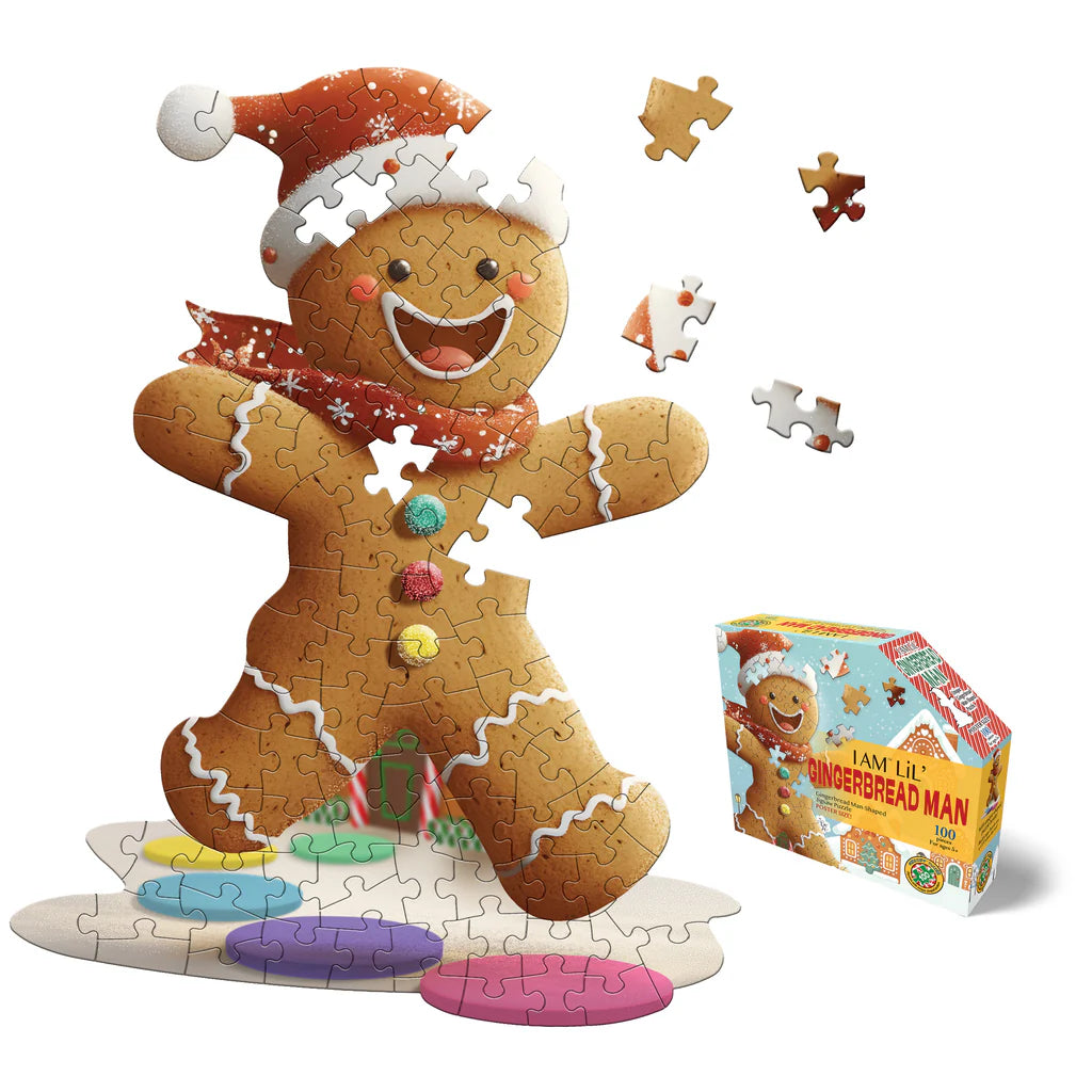 Puzzle Holiday 100 Piece I am LiL' Gingerbread Man