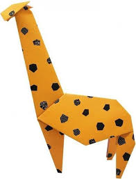 Funny Origami 20cm x 20cm Giraffes