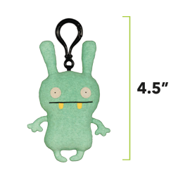 Uglydoll Plush Backpack Clip Moxy 4.5"