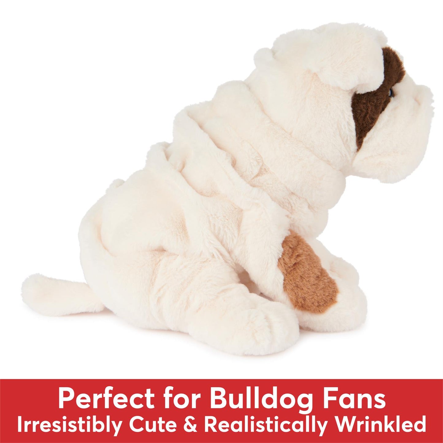 Plush Cat & Dog Collection Bulldog Toast 10"