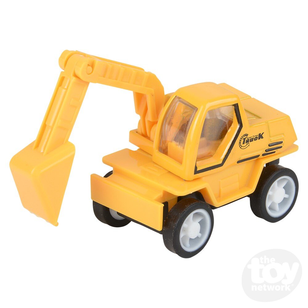Diecast Pullback - Mini - Construction Vehicles - 2.5" - Sold Individually