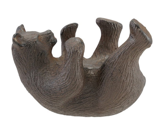 Decorative Cast Iron Trinket Bowl Bear
