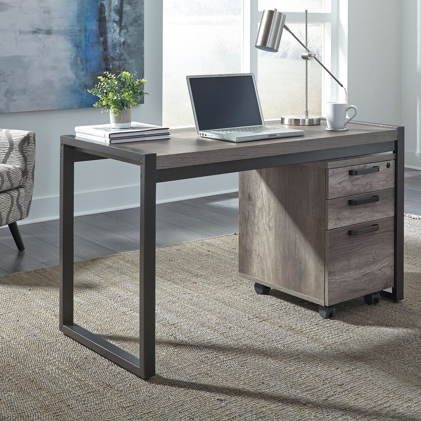 Tanners Creek Greystone Finish Writing Desk