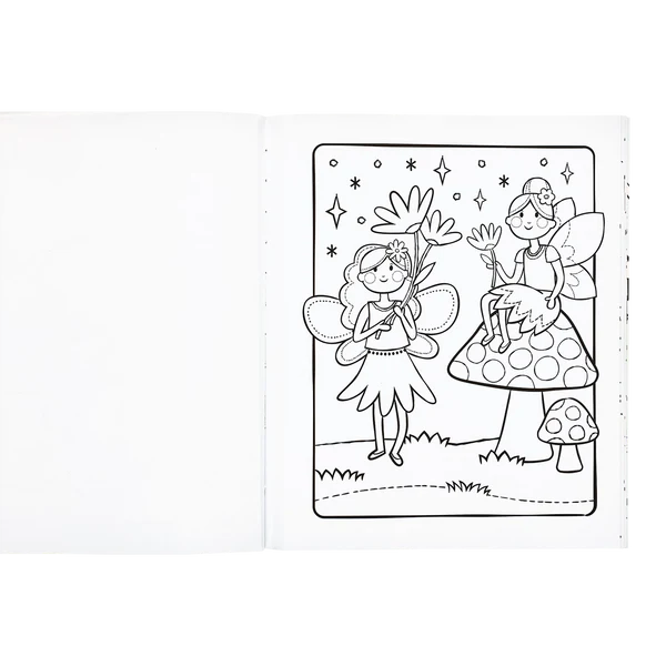 Coloring Book Princesses & Fairies