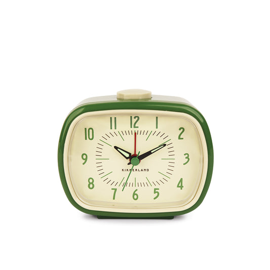 Alarm Clock Retro Green