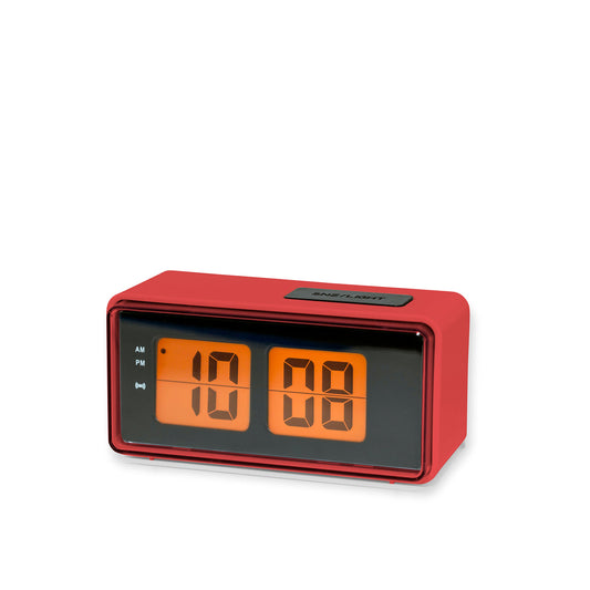 Digital Flip Clock - Red
