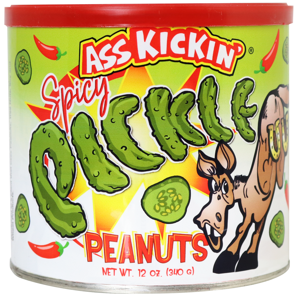 Ass Kickin Spicy Pickle Peanuts