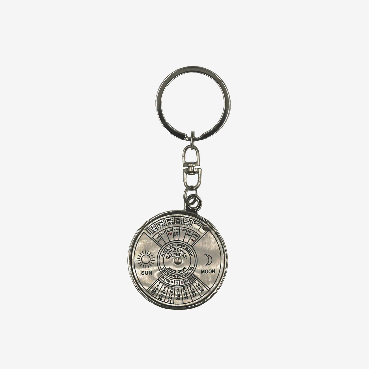 50 Calendar Keyring