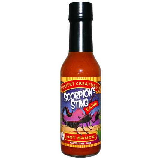 Barbecue Hot Sauce Desert Creatures Scorpion's Sting Cajun