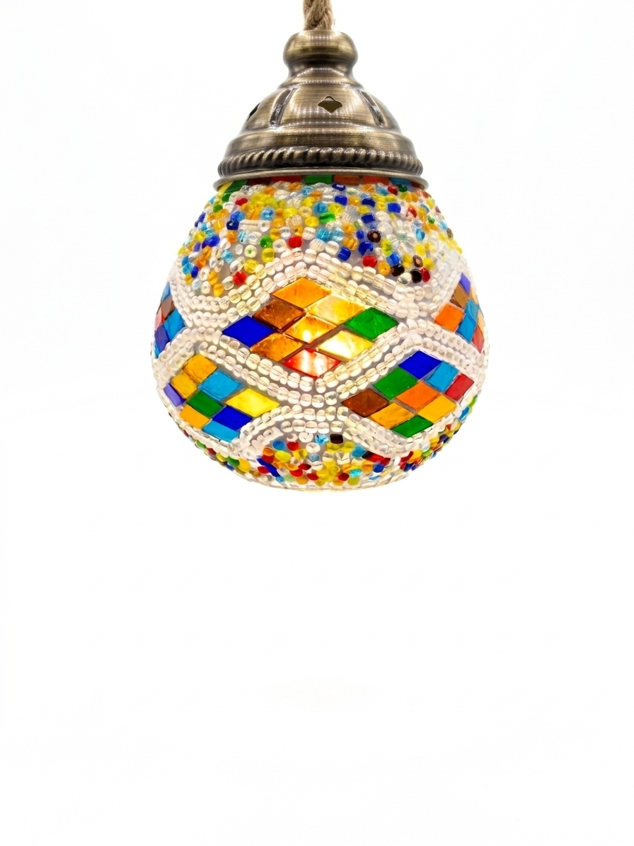 Mosaic Lamp Oval 11.5" #12