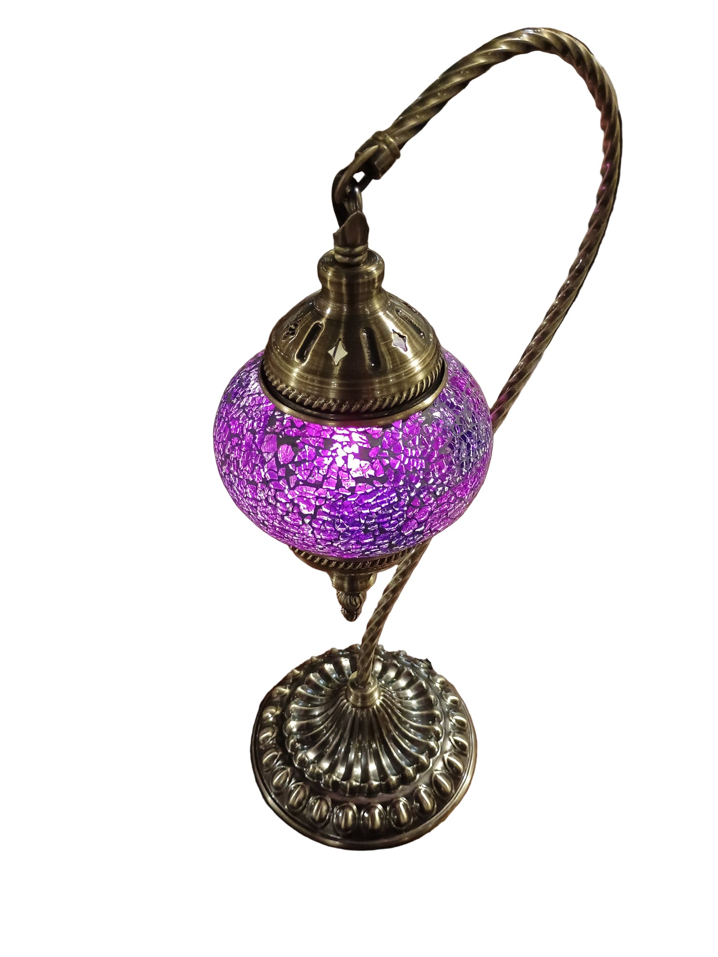 Mosaic Lamp Half Heart #18