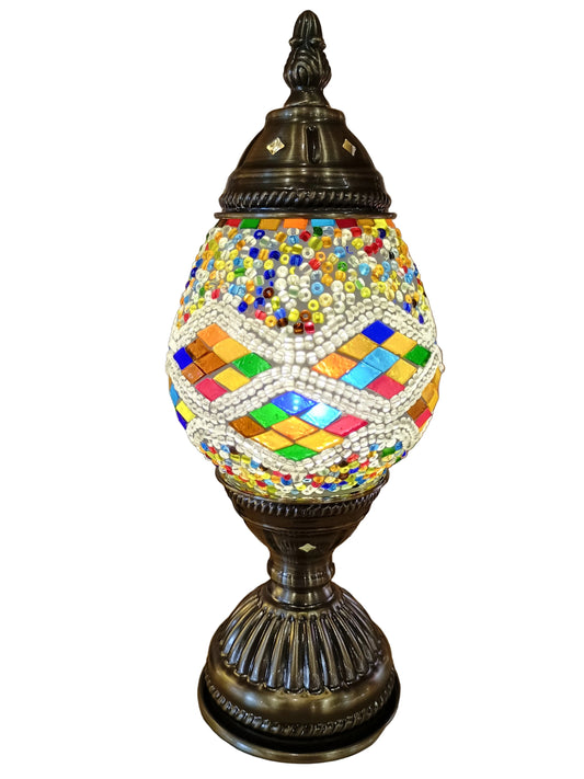 Mosaic Lamp Oval 11.5" #12