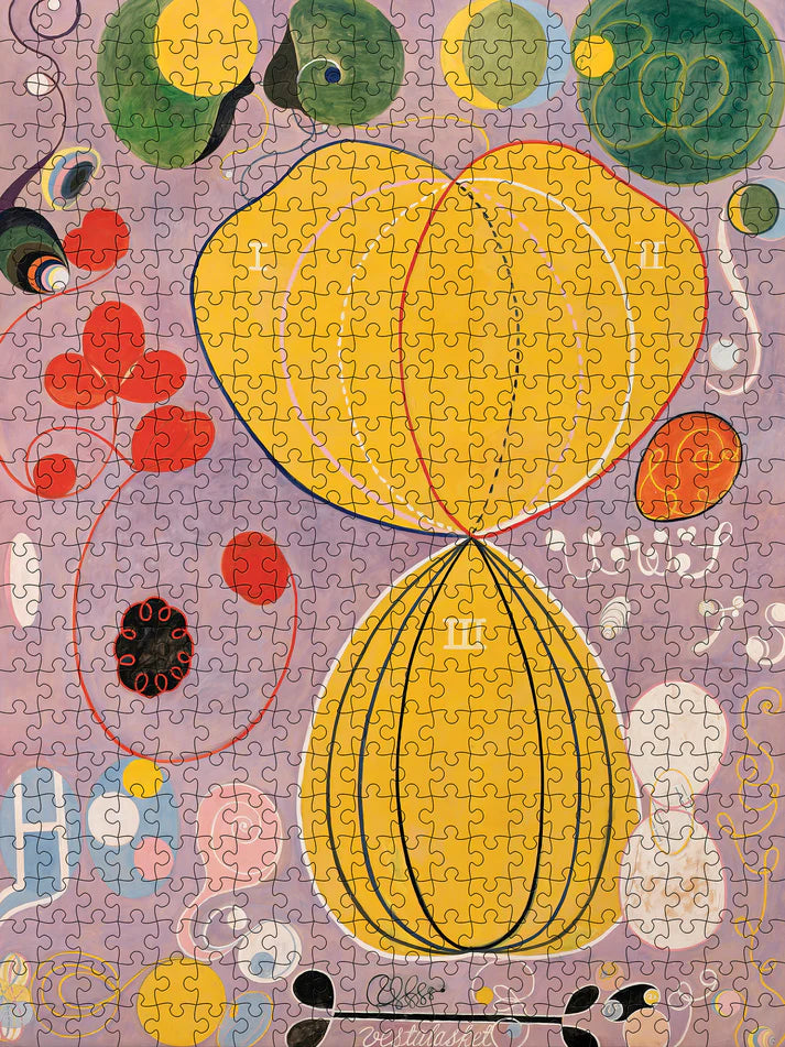Puzzle 500 Piece - Hilma af Klint - No. 7,  Adulthood