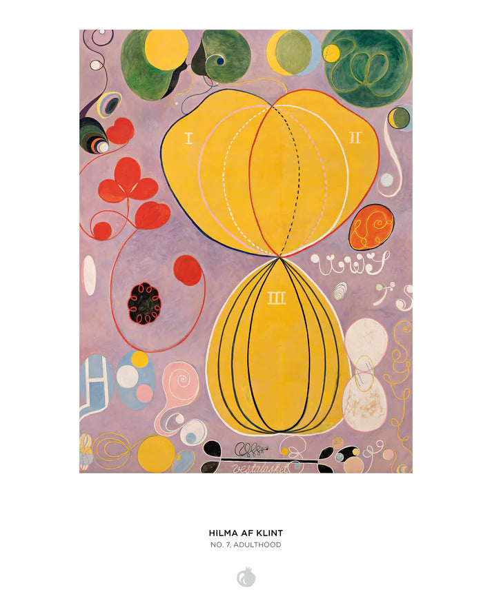 Puzzle 500 Piece - Hilma af Klint - No. 7,  Adulthood