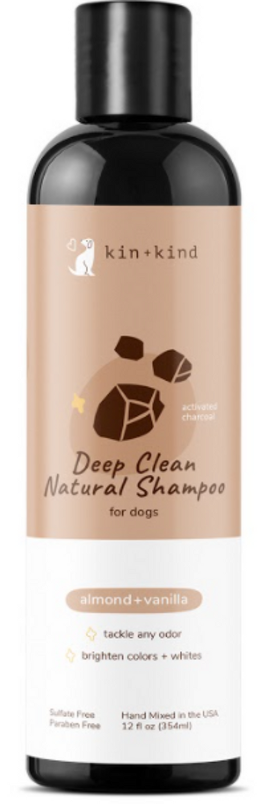Kin+Kind - Deep Clean Almond+Vanilla Shampoo 12oz