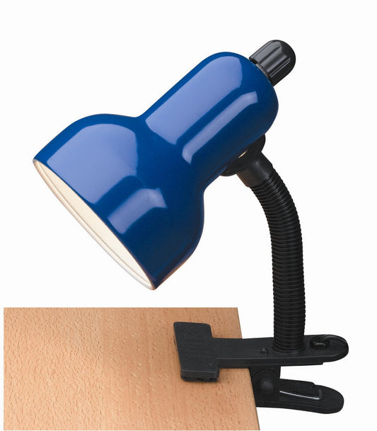 Desk Lamp Clip On In Blue
