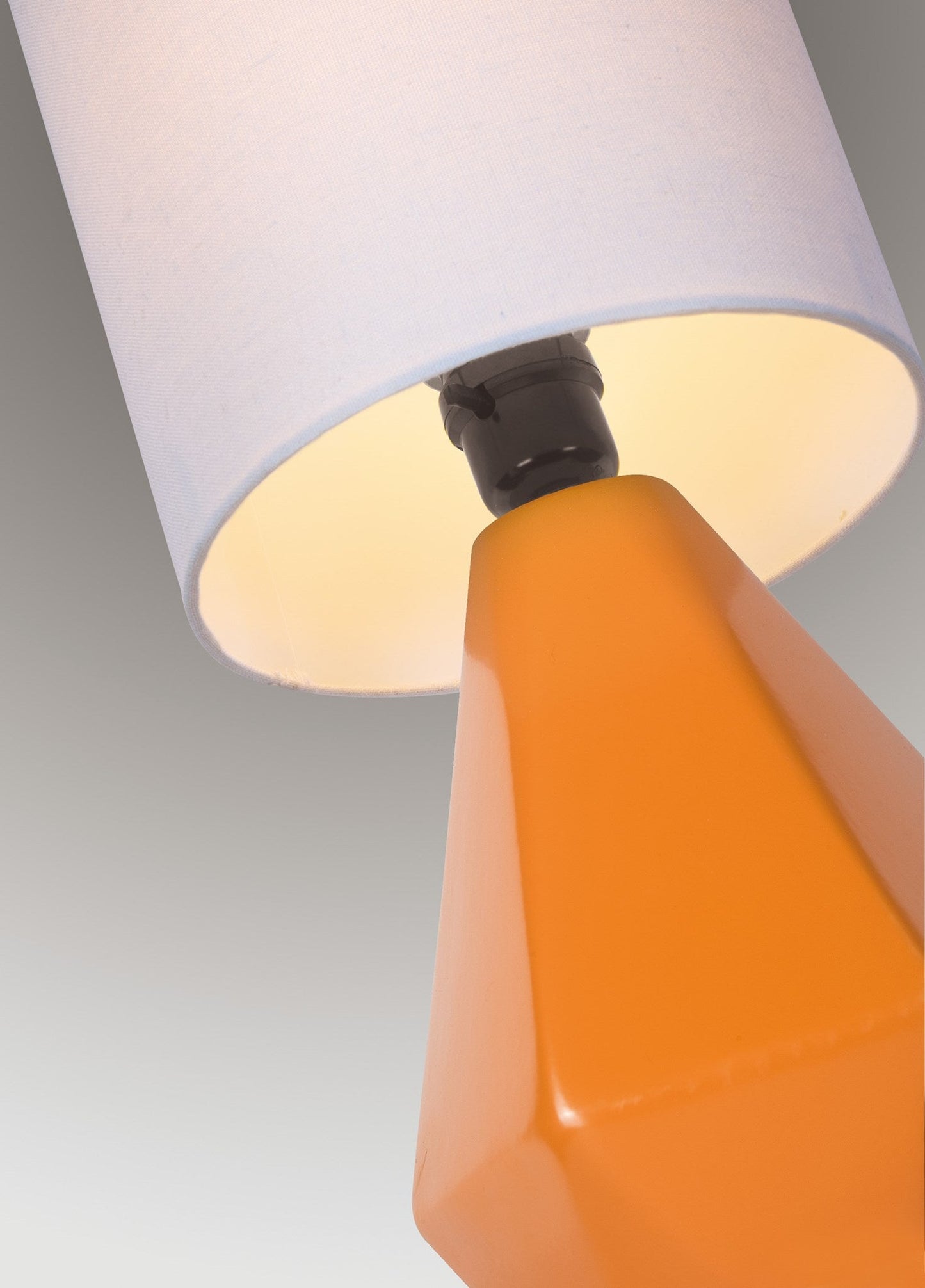 Mason Table Lamp Orange