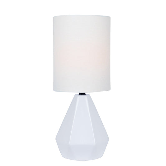 Mason Table Lamp White