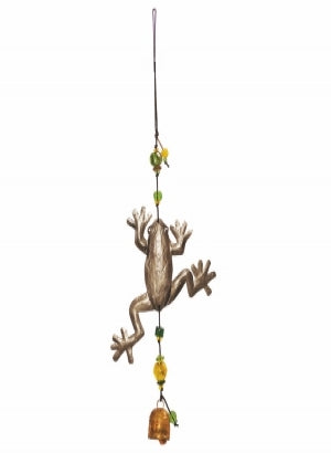 18" Hanging Frog Chime with Bell