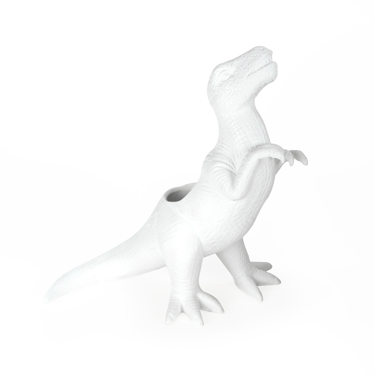 Plantasaurus Rex Ceramic Planter
