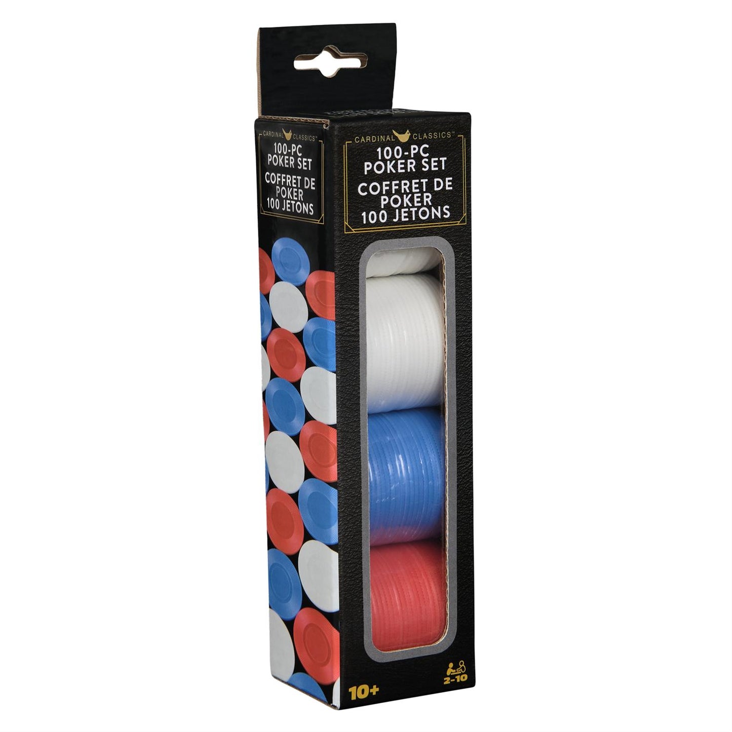 Game Cardinal Classics Poker Chips For Beginners 100pc