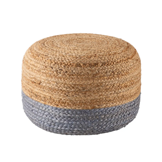 Pouf Round Saba Sky