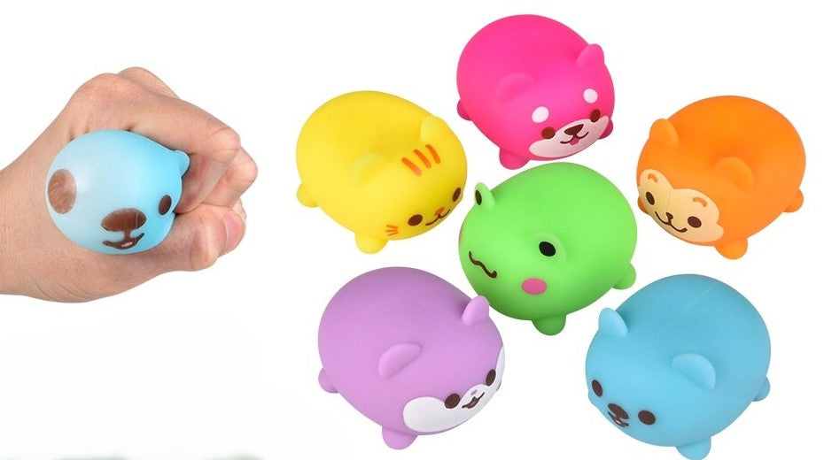Squish Squeezy Mini Animals 2" (Sold Individually)