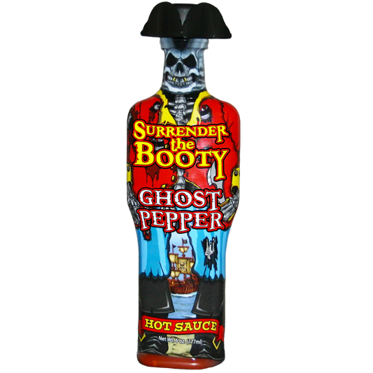 Barbecue Hot Sauce Pirate Surrender The Booty Ghost Pepper