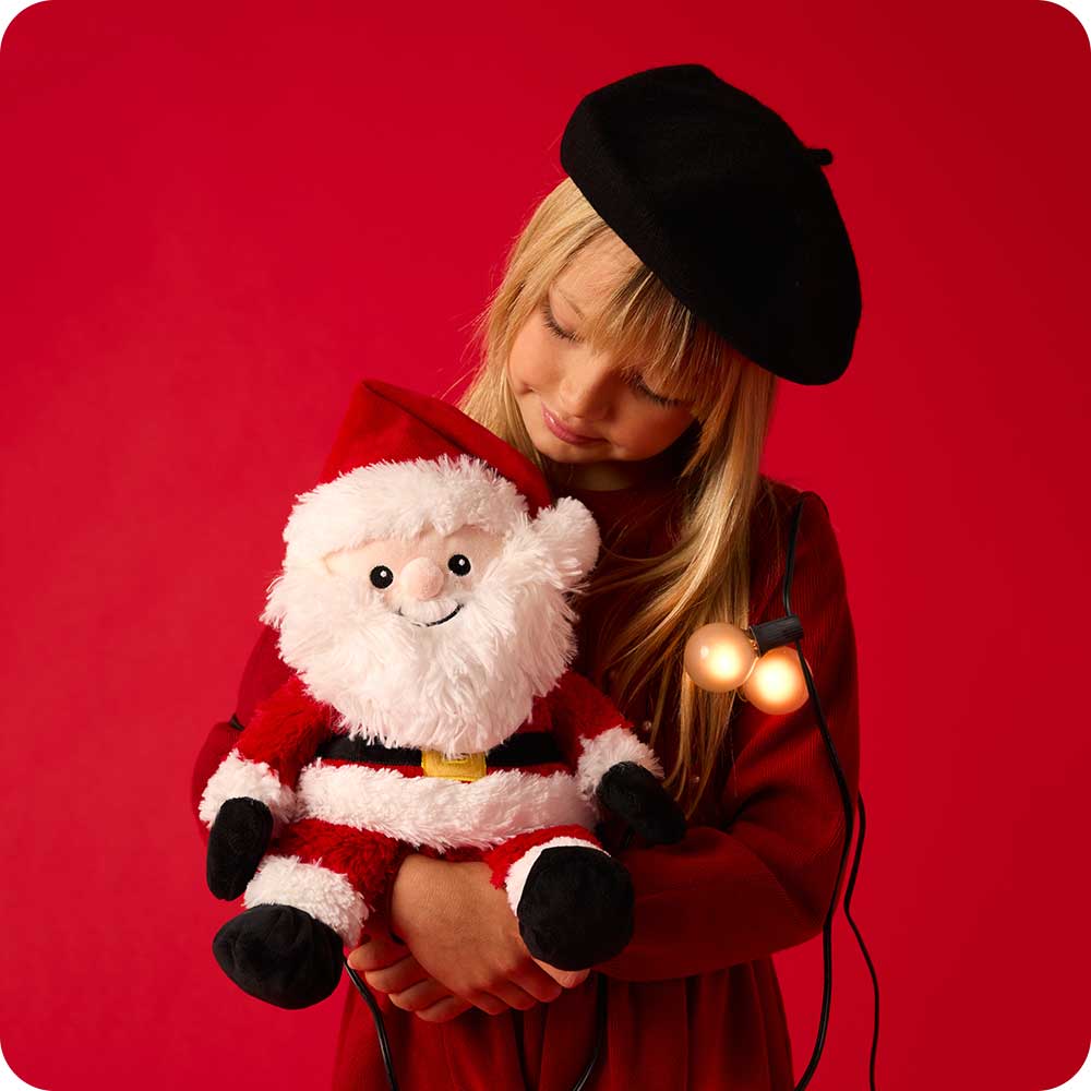 Warmies Holiday Santa