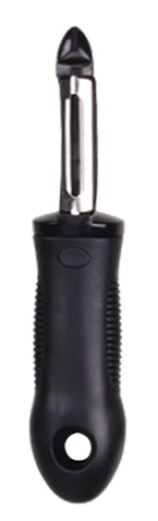 Vegetable Peeler - Handle Rubber Black