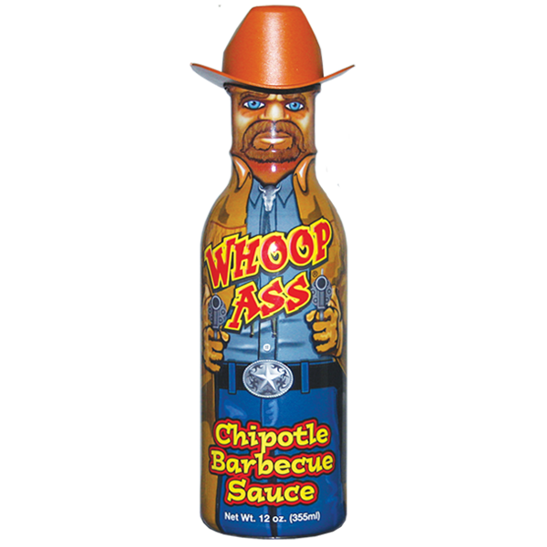 Barbecue Hot Sauce Cowboy Whoop Ass Chipotle Barbecue