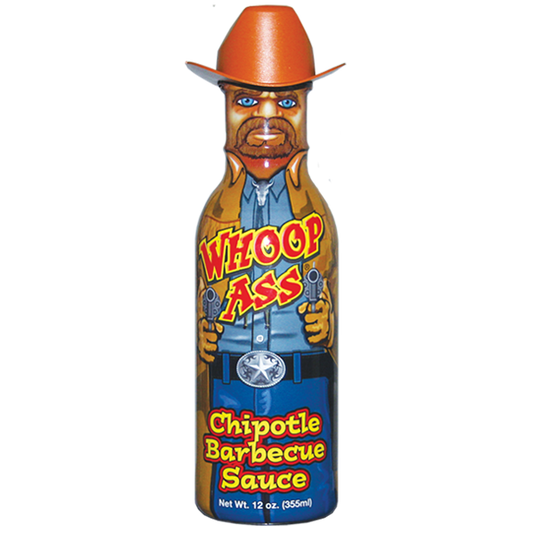 Barbecue Hot Sauce Cowboy Whoop Ass Chipotle Barbecue
