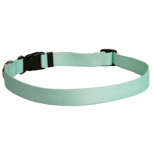 Dog Collar 1in wide Large 18inch-28inch Winter Frost