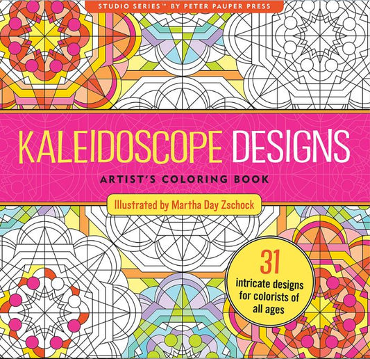 Artist's Coloring Book Kaleidoscope Designs