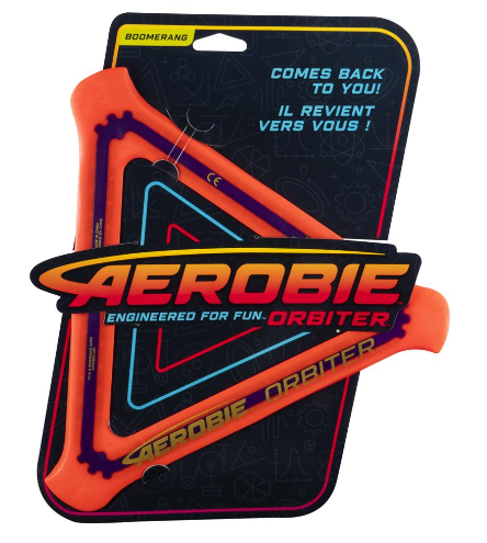 Aerobie Orbiter Boomerang Outdoor Flying Disc