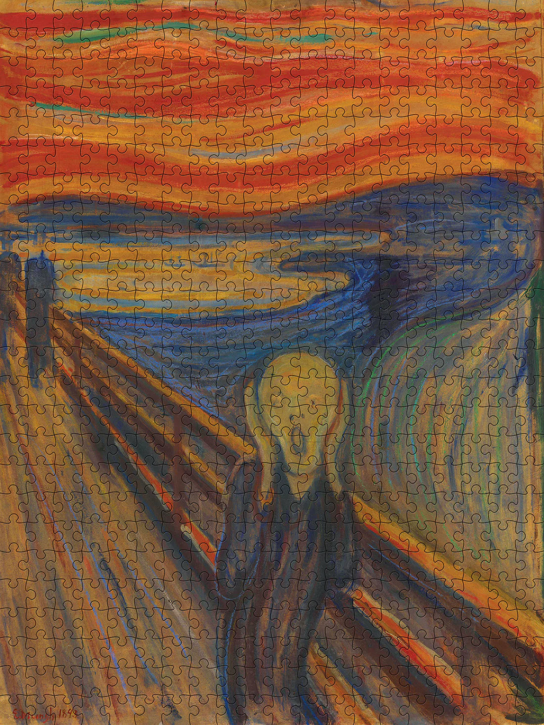 Puzzle 500 Piece - Edvard Munch - The Scream
