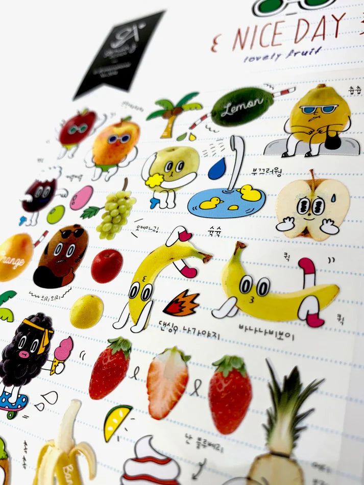 Stickers Nice Day Coated Paper