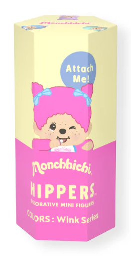 Blind Box Hippers - Monchhichi - Colors - Wink Series