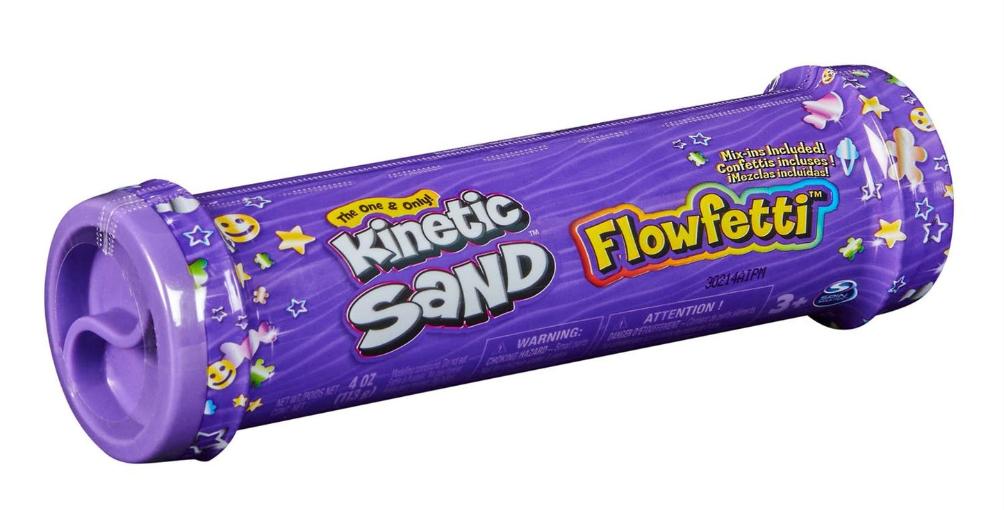 Kinetic Sand Flowfetti Play Sand With Glitter Mix-Ins 4oz