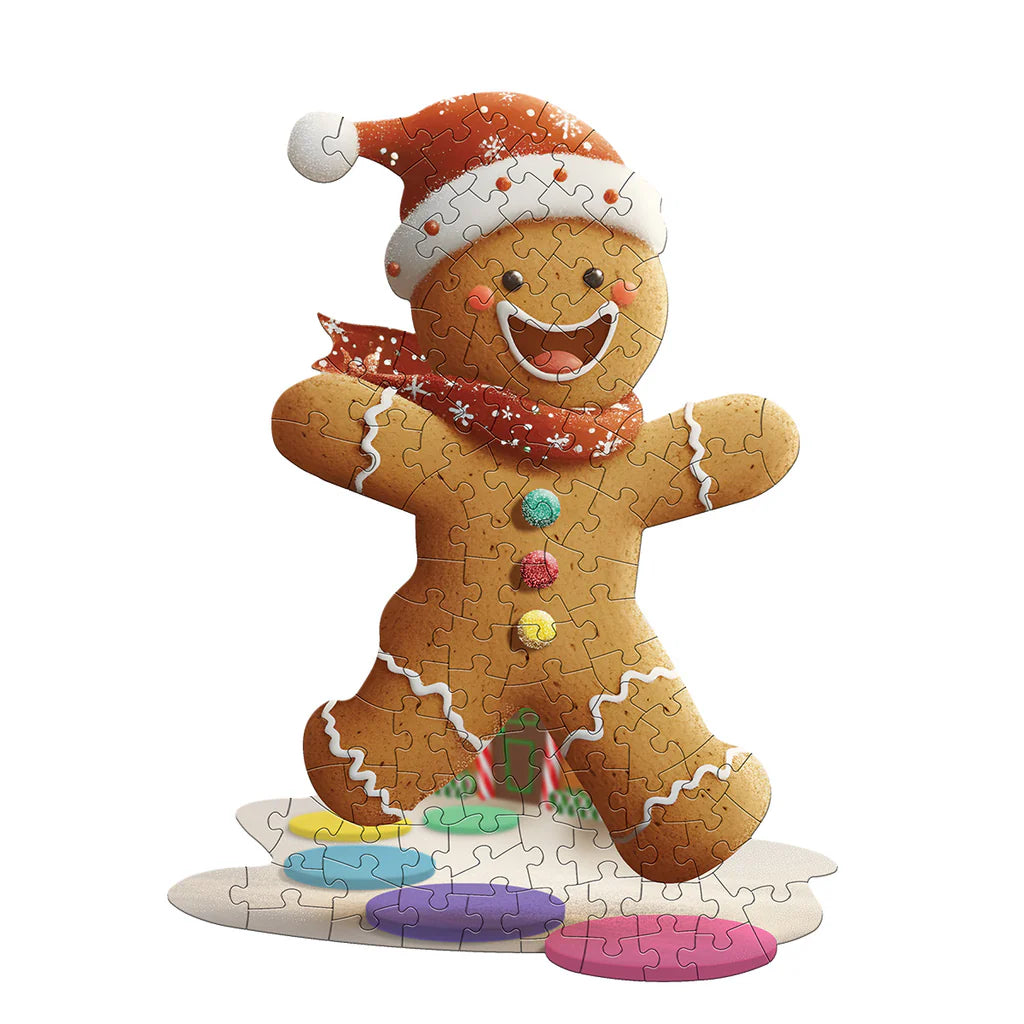 Puzzle Holiday 100 Piece I am LiL' Gingerbread Man