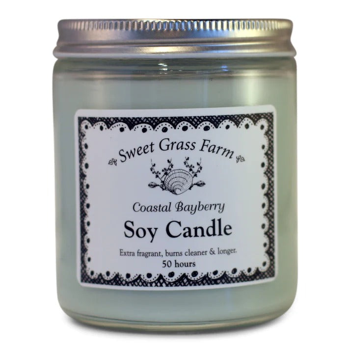 Soy Candle -  6.5oz - Coastal Bayberry