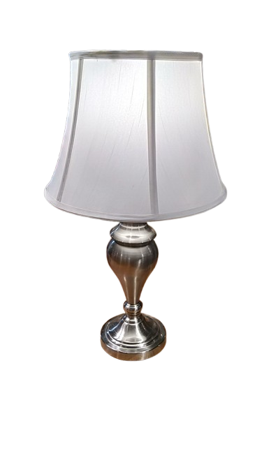 Lamp Metalwork Solid 26.5 Inches Tall Satin Nickel